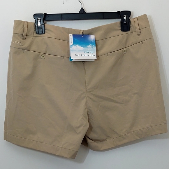 Willit Golf Shorts Women's Size 14 Khaki Beige Quick Dry UPF 50+ UV Protection - Picture 3 of 15